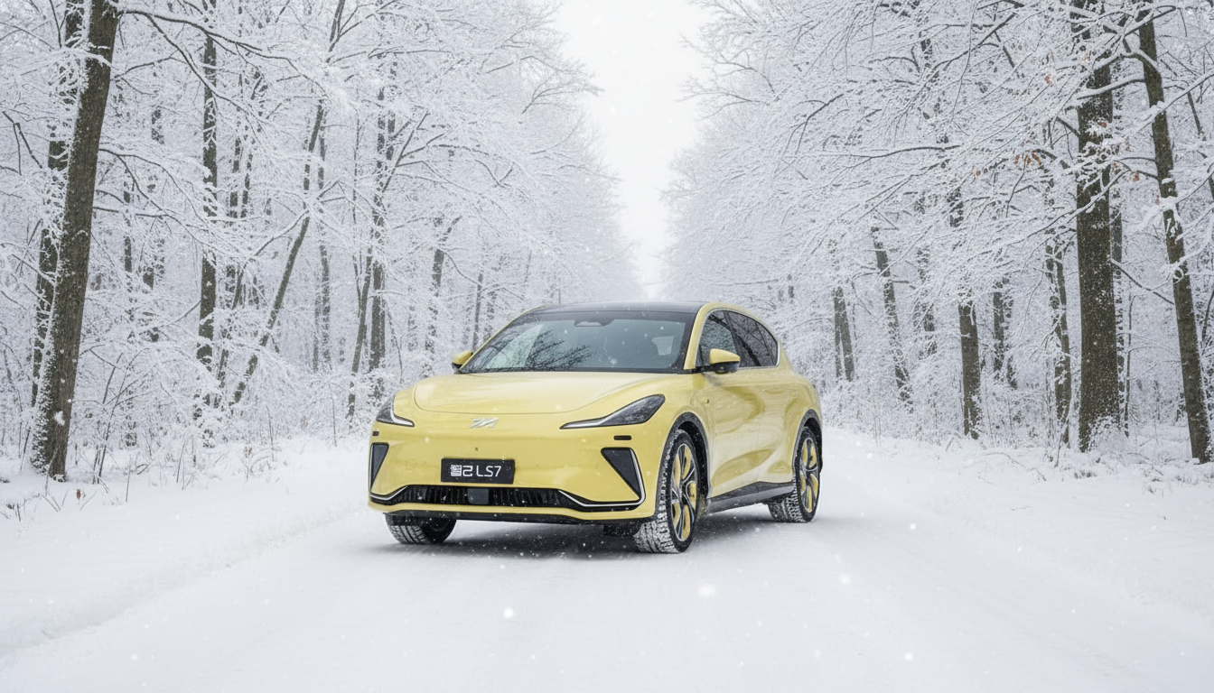 IM LS7 in a futuristic city scene