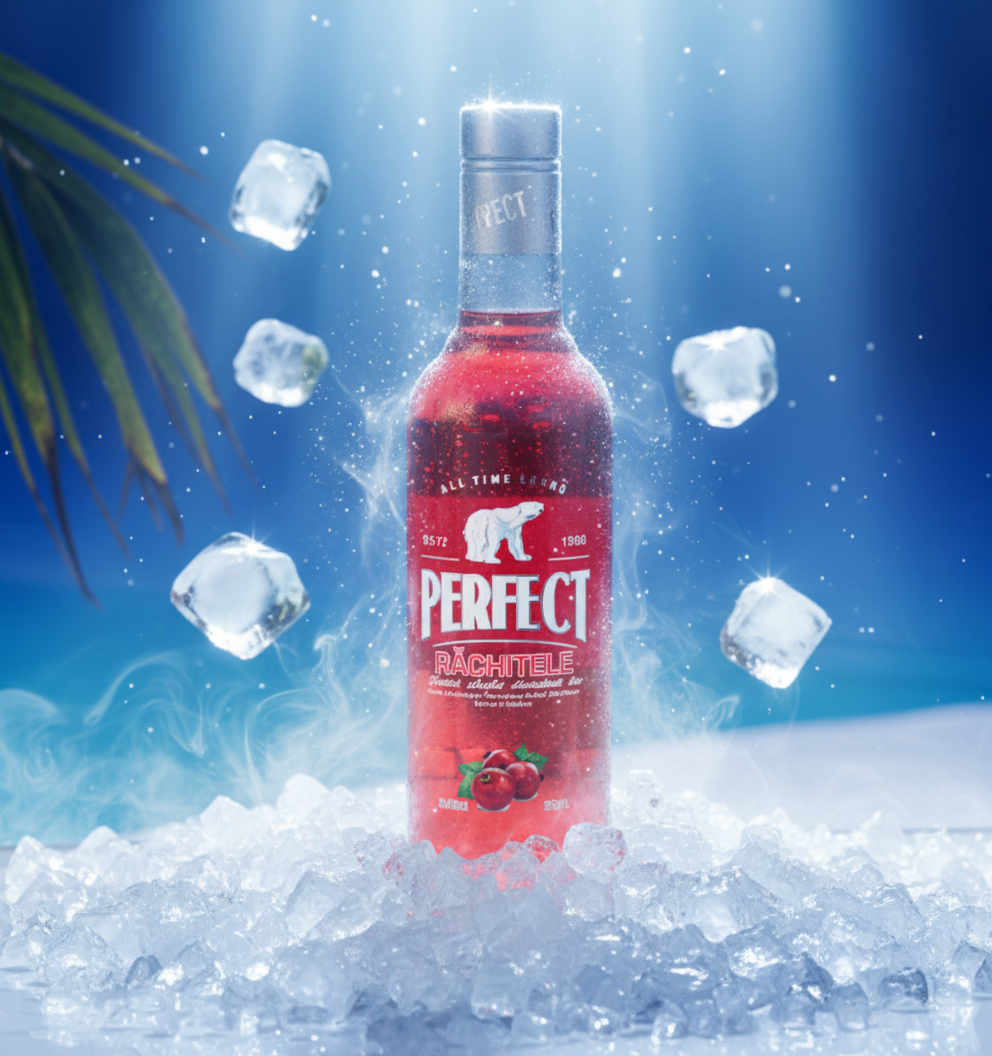 Vodka bottle lifestyle scene 1